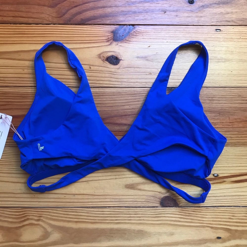 Fabletics Royal Blue Eden Crossback Bra, NWT, XL - Picture 8 of 15